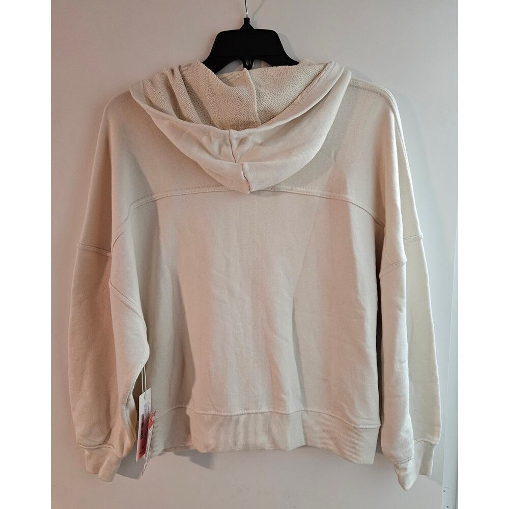 Brand New 78 & Sunny Women's Reef Tide Zip Hoodie In Cream Size Large - Picture 4 of 7